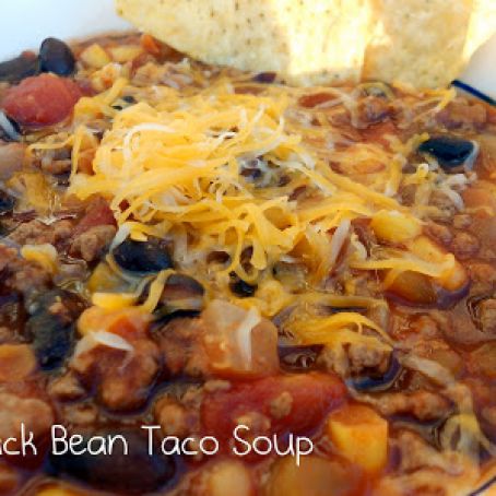 Black Bean Taco Soup
