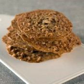 Pecan Lace Cookies