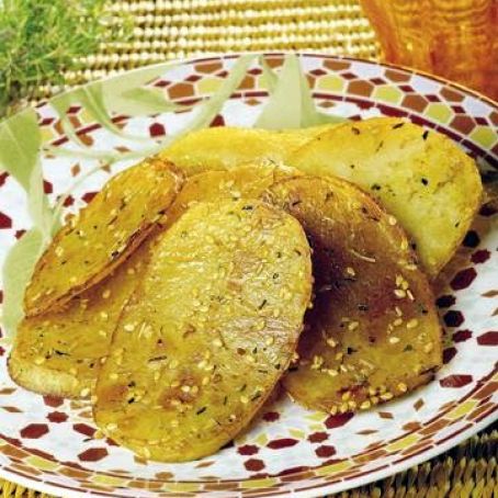 Potato Slices with Thyme