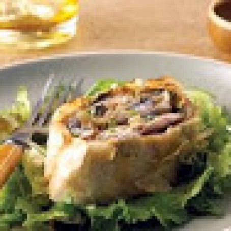 Mushroom Strudel Appetizer