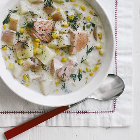 Creamy Salmon Chowder
