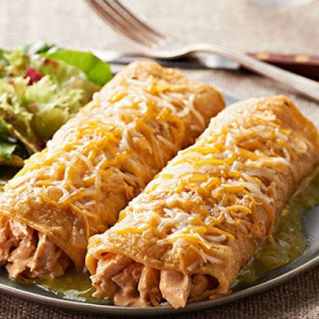 CHICKEN ENCHILADAS