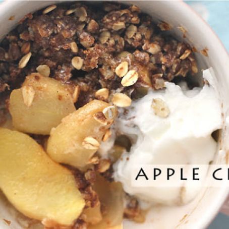 Apple Crisp in a Mug