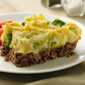 Mashed Potatoe Topped Meat Loaf