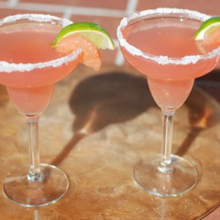 Pink Grapefruit Margaritas