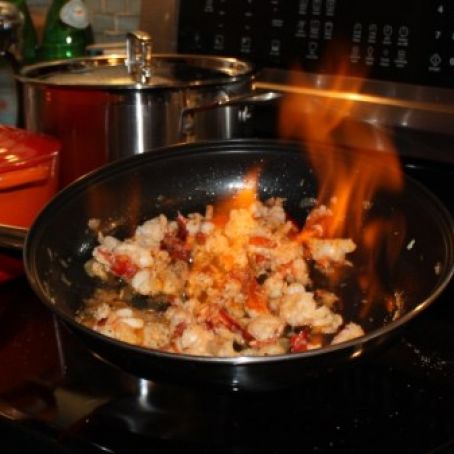 DUBLIN LAWYER Lobster in Whiskey Cream Sauce