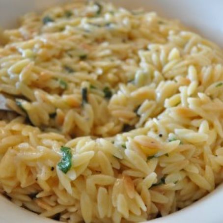 Orzo With Parmesan And Basil