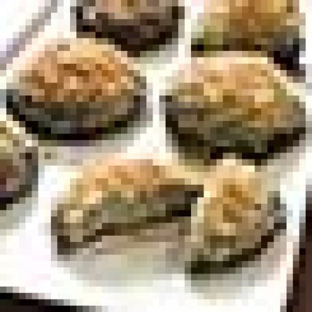 STUFFED PORTOBELLO MUSHROOMS WITH SPINACH AND GOAT CHEESE