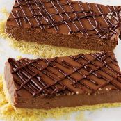 Bittersweet Chocolate Cheesecake Bars (goat)