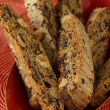 Peanut Butter and Chocolate Biscotti