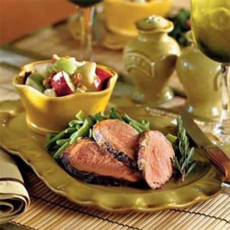 Grilled Balsamic Pork Tenderloin