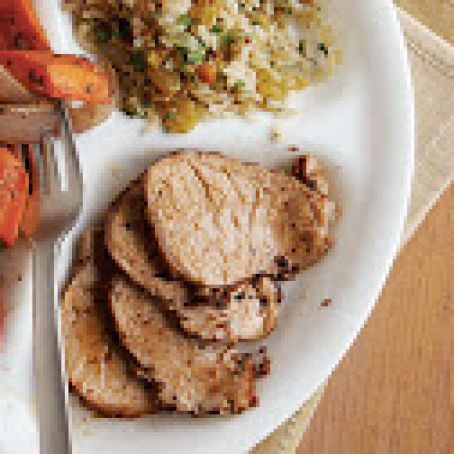 Coriander-Crusted Pork Tenderloin