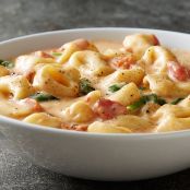 Cheesy Slow-Cooker Tortellini Soup