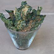 Crispy Parmesan Kale Chips