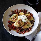 Mushroom Goulash with Periogi