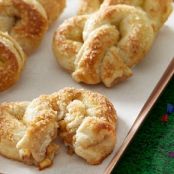 Apple Stuffed Pretzels