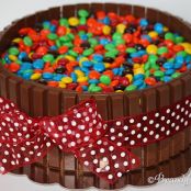 Chocolate M&M Cake