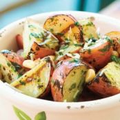 Roasted Pesto Potato Salad