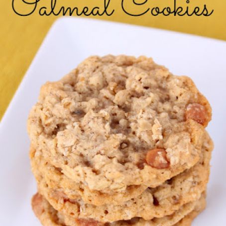 Caramel Oatmeal Cookies