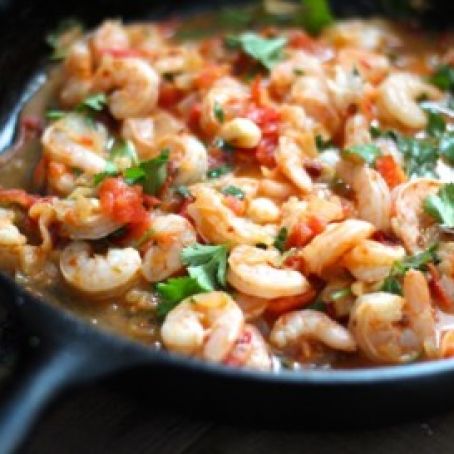 Jalapeno Lime Skillet Shrimp