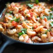 Jalapeno Lime Skillet Shrimp