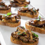 Mushroom Bruschetta