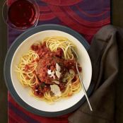 Supersize Meatballs in Marinara Sauce