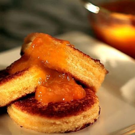 Mascarpone Stuffed French Toast with Orange Compote