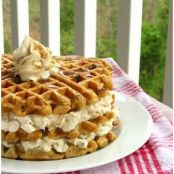 Carrot Cake Waffles