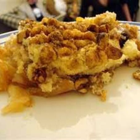 Apple Walnut Cobbler