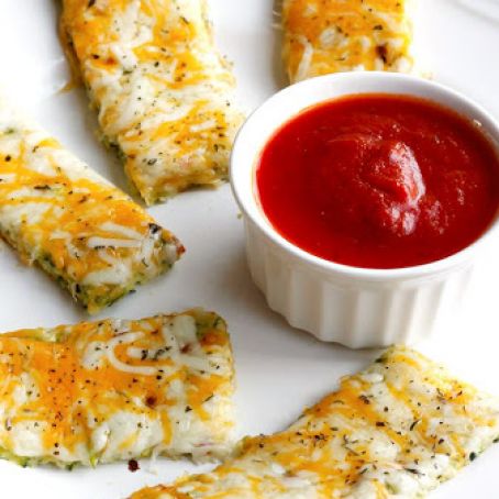 Cheesy Zucchini Breadsticks