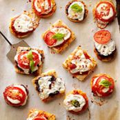 Mini Margherita Pizzas