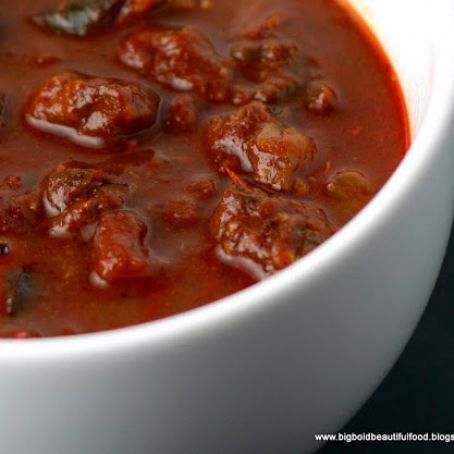 Go Hot or Go Home Beef Chili