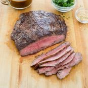 Sesame-Hoisin Glazed Flank Steak