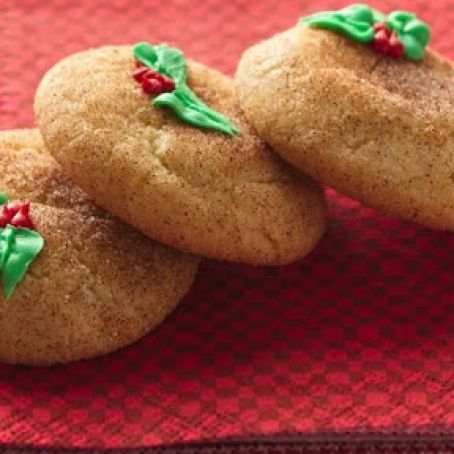 Holiday Snickerdoodles