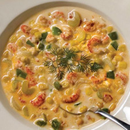Crawfish & Corn Soup