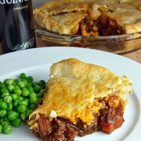 Steak and Guinness pie