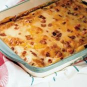 Bacon Cheeseburger Upside-Down Pizza