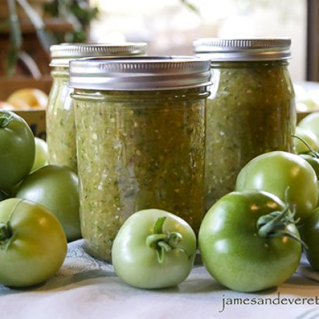 Green Tomato Salsa ~ Salsa Verde