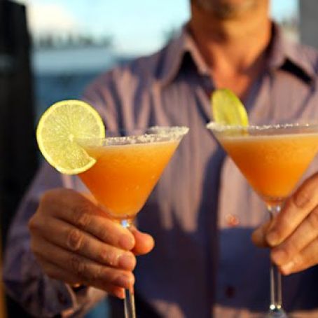 Frozen Melon Margaritas