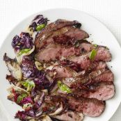 Meals (Balsamic Steak with Radicchio)