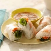 Soft Asian Summer Rolls with Sweet and Savory Dipping Sauce : Recipes : Cooking Channel