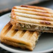 Crab Salad and Sourdough Panini