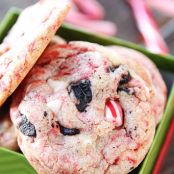 Oreo White Chocolate Pudding Peppermint Cookies