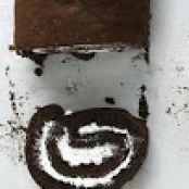 Chocolate-Rum Swiss Roll