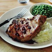 Pork Chops with Tangy Red Currant Sauce