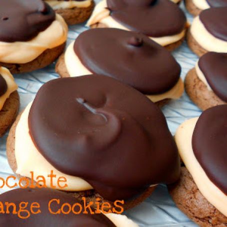 Chocolate Orange Cookies