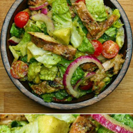 Honey-Lime Chicken And Avocado Salad