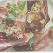 Sea Scallop Salad with Meyer Lemon and Pomegranate