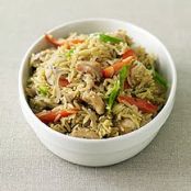 Orzo Risotto with Chicken Thighs